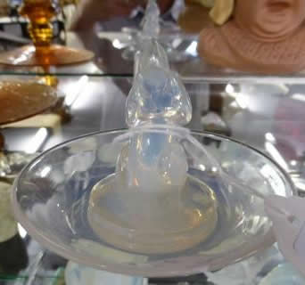 R. Lalique Souris Ashtray
