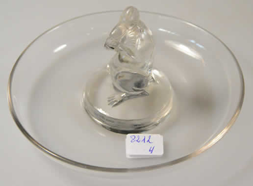 R. Lalique Souris Ashtray