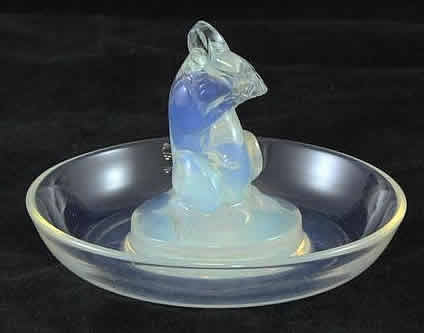 R. Lalique Souris Ashtray