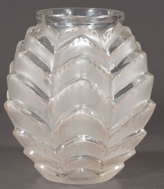 R. Lalique Soustons Vase
