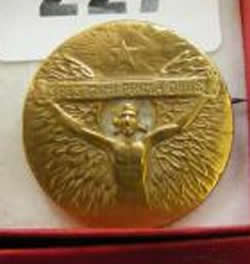 R. Lalique Spes Mihi Prima Deus Brooch