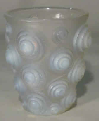 R. Lalique Spirales Vase