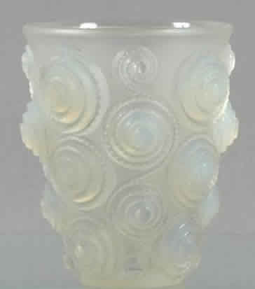 R. Lalique Spirales Vase