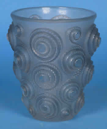 R. Lalique Spirales Vase