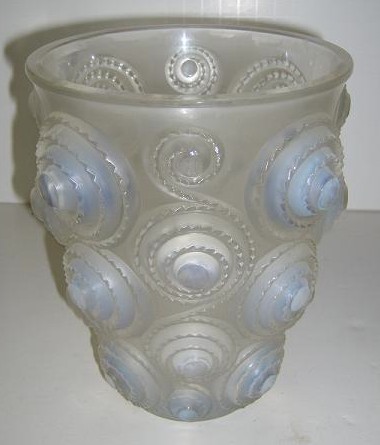 R. Lalique Spirales Vase