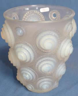 R. Lalique Spirales Vase