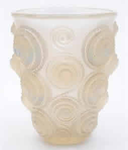 R. Lalique Spirales Vase