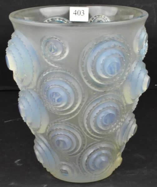 R. Lalique Spirales Vase