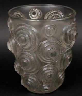R. Lalique Spirales Vase