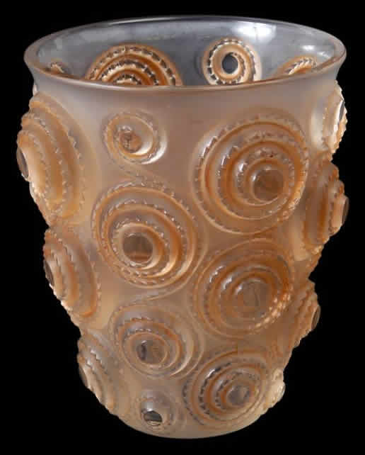 R. Lalique Spirales Vase