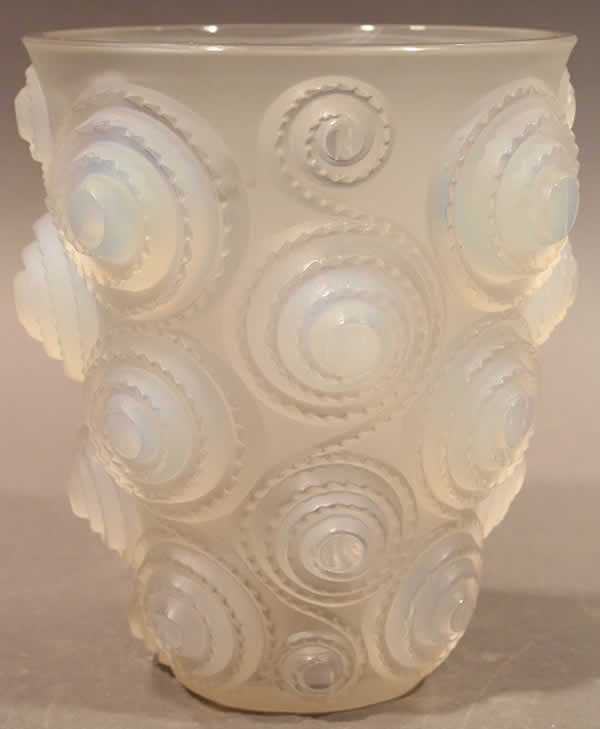 R. Lalique Spirales Vase