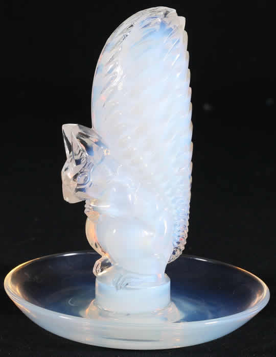 R. Lalique Squirrel Ashtray