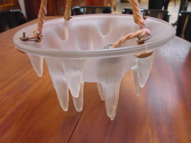 R. Lalique Stalactites Chandelier