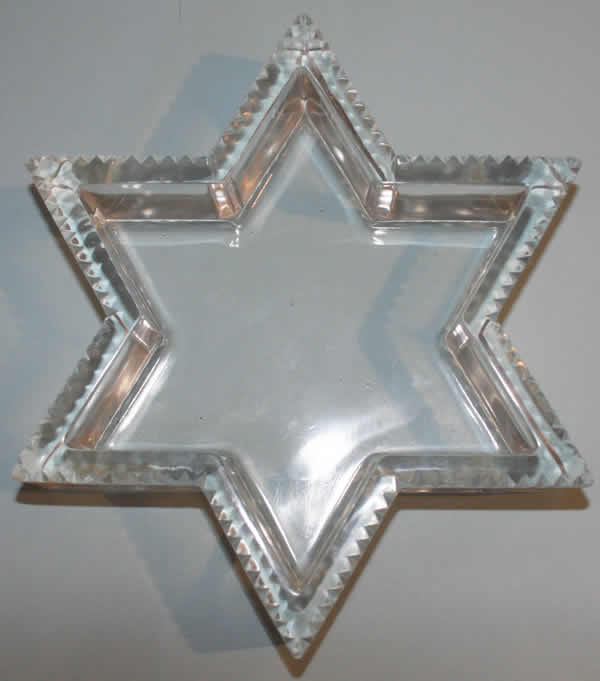 R. Lalique Star of David Jardiniere