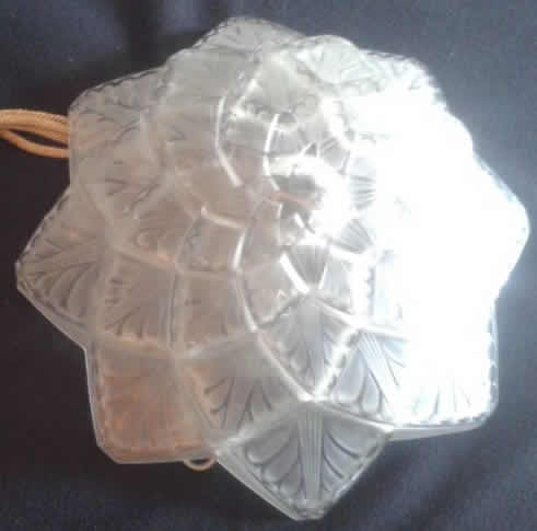 R. Lalique Stockholm Hanging Light Fixture