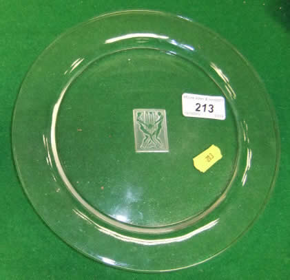 R. Lalique Strasbourg Plate