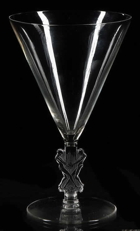 Rene Lalique Strasbourg Water Glass 
