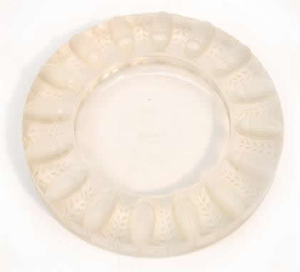 R. Lalique Tabago Ashtray