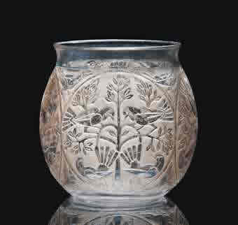 R. Lalique Teheran Vase