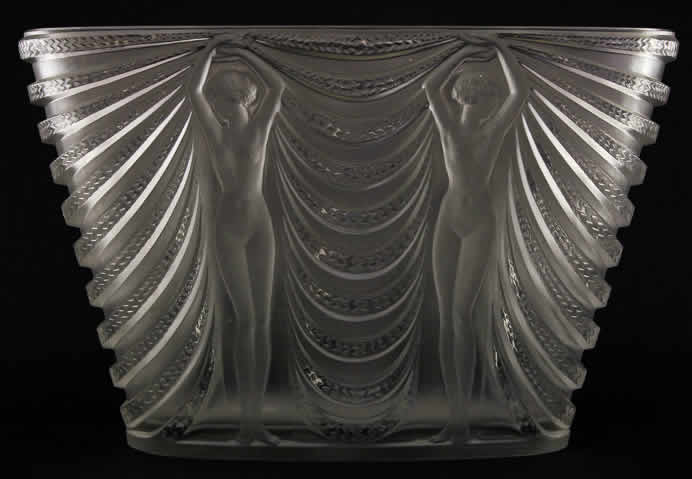 R. Lalique Terpsichore Vase