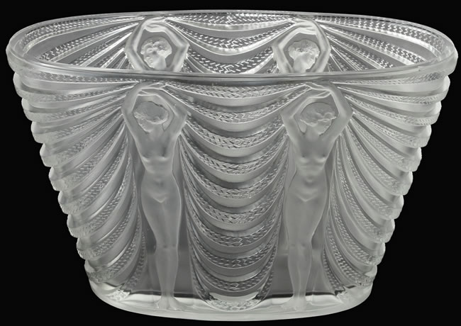 R. Lalique Terpsichore Vase