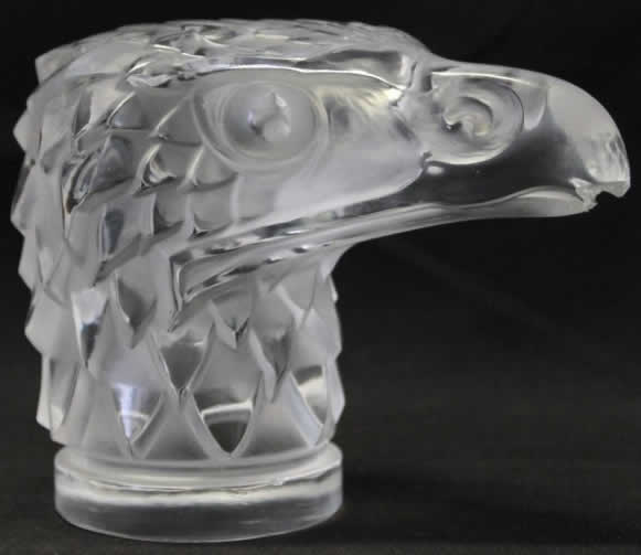 R. Lalique Tete D'Aigle Car Mascot