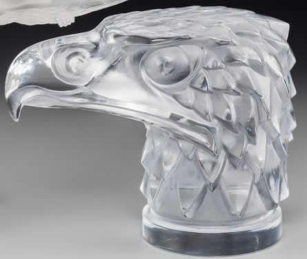 R. Lalique Tete D'Aigle Car Mascot