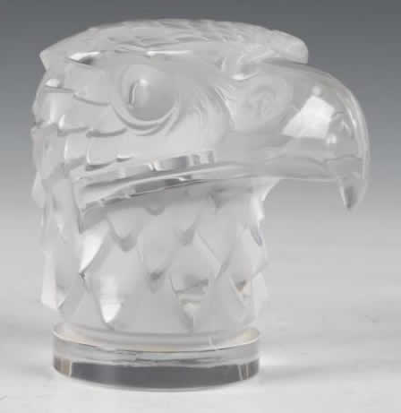 R. Lalique Tete D'Aigle Hood Ornament