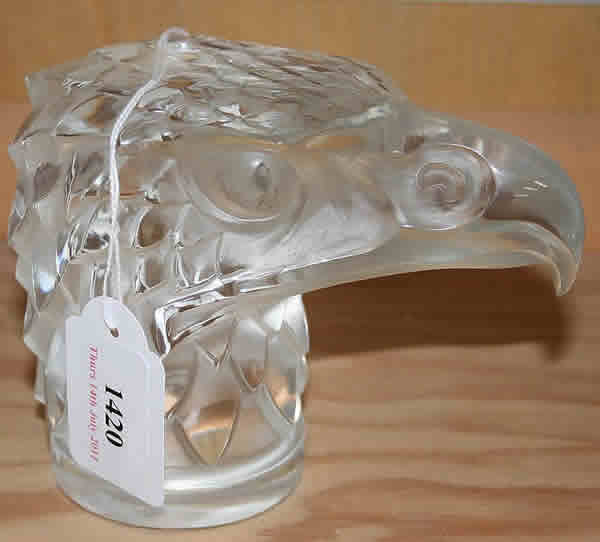 R. Lalique Tete D'Aigle Mascot