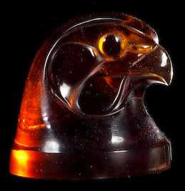 R. Lalique Tete D'Epervier Car Mascot