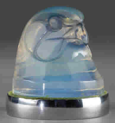 R. Lalique Tete D'Epervier Automobile Mascot