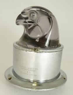 R. Lalique Tete D'Epervier Hood Ornament