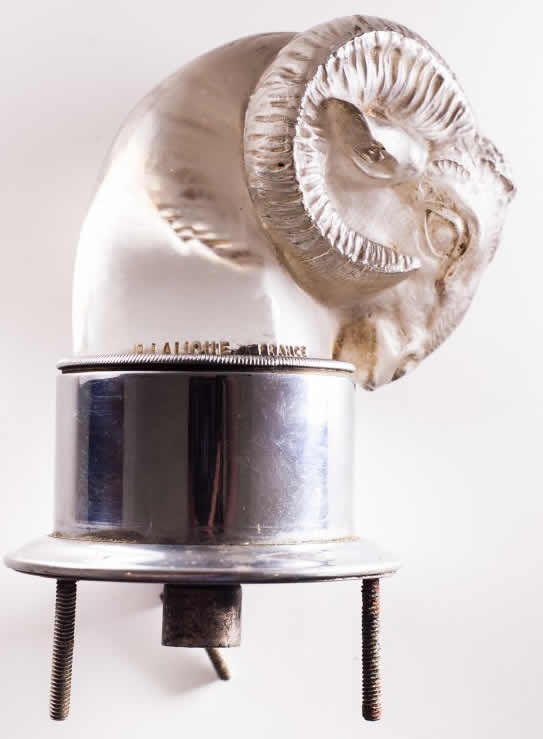 R. Lalique Tete De Belier Car Mascot
