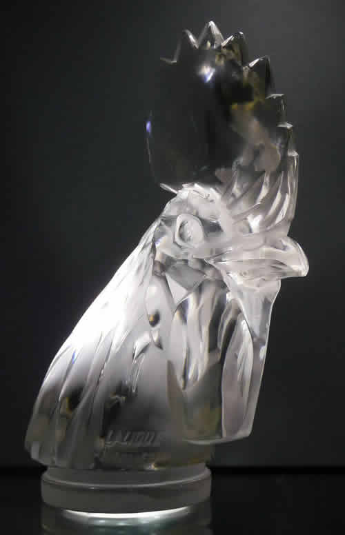 R. Lalique Tete De Coq Bouchon De Radiateur
