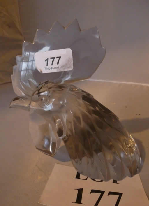 R. Lalique Tete De Coq Mascotte