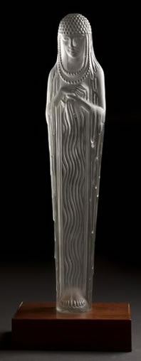 R. Lalique Thalia Source De La Fontaine Statue