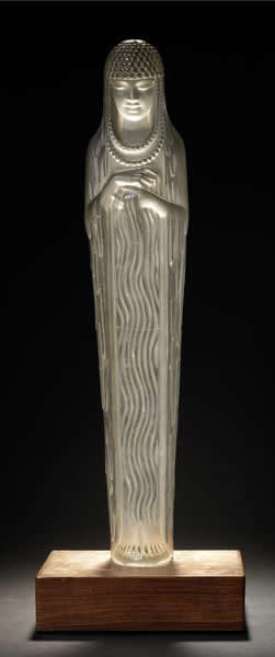 Rene Lalique Source De La Fontaine Thalia Statue