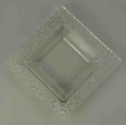 R. Lalique Thomery Square Bowl