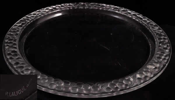 R. Lalique Thomery Platter
