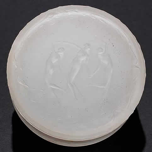 R. Lalique Three Graces Powder Box