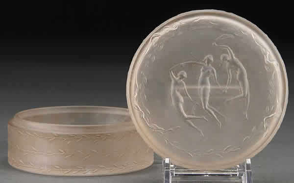 R. Lalique Three Graces Powder Box
