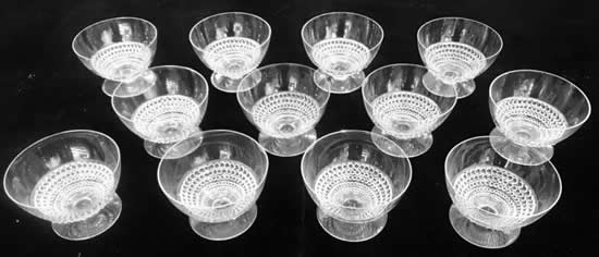 R. Lalique Nippon Champagne Glass