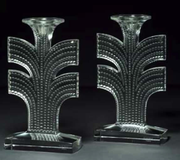 R. Lalique Tokyo Candleholder