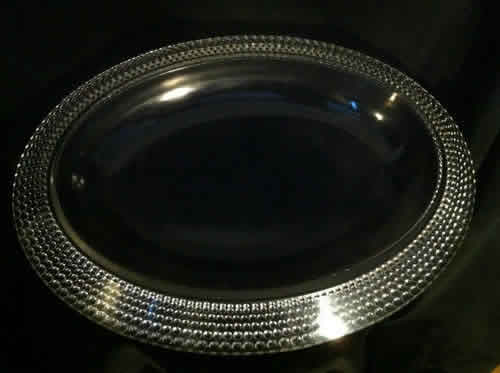 R. Lalique Tokyo Oval Platter