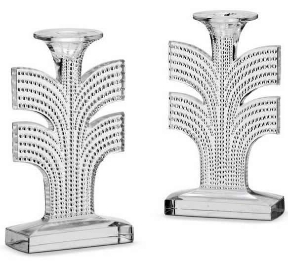 Rene Lalique Tokyo Candleholder