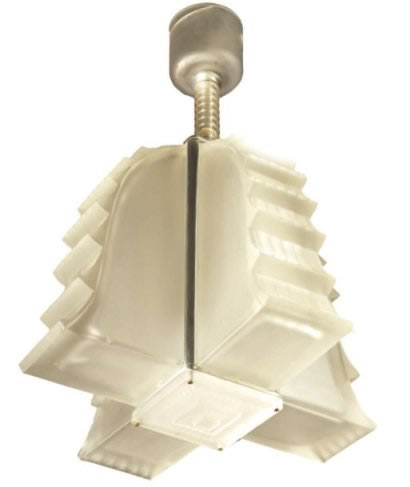 R. Lalique Touraine Light Fixture Lustre