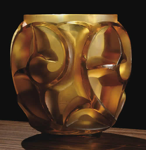 R. Lalique Tourbillons Vase