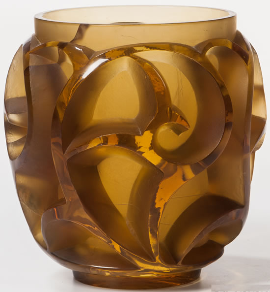 R. Lalique Tourbillons Vase