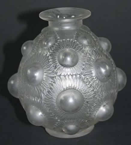 R. Lalique Tournesols Vase