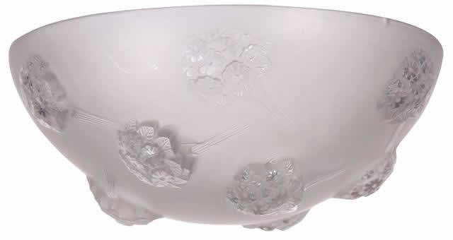 R. Lalique Tournon Bowl